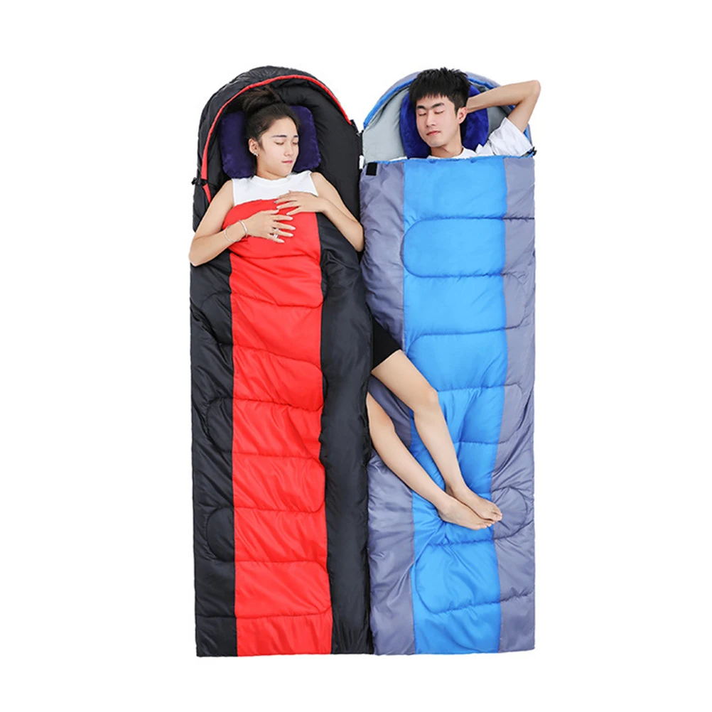 

Camping Sleeping Bag Warm Comfortable Anti Splashing Durable Lightweight Foldable Winter Cold Weather Outdoor Travel Storage