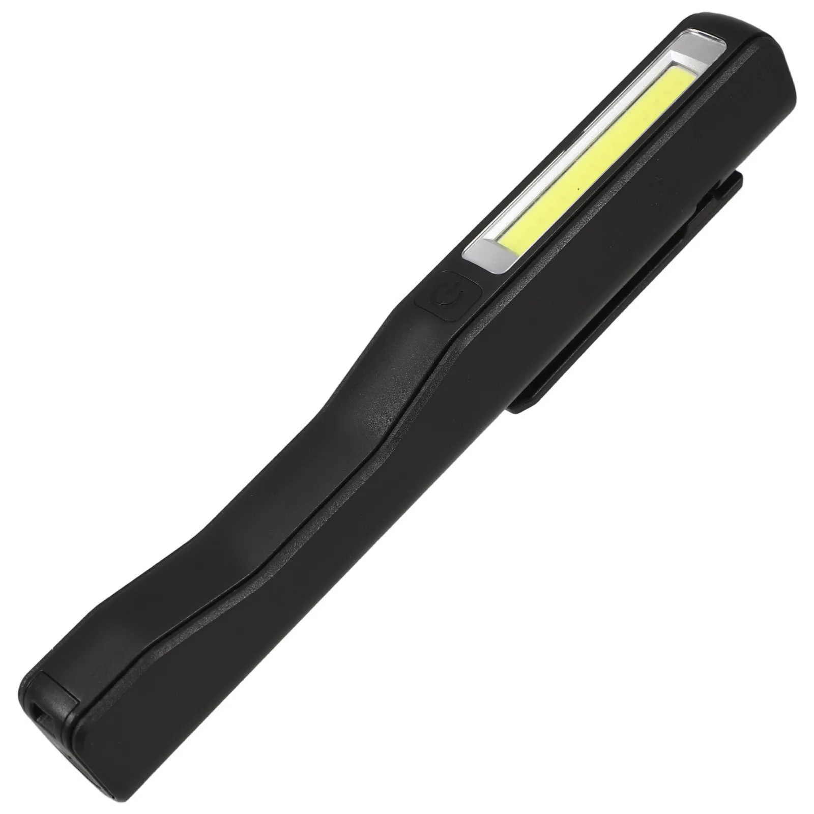COB LED Work Light Magnetic Pocket Pen Flashlight 120 Degree Rotating Clip for Car Repair Inspection