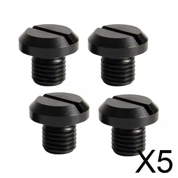 

M10 Motorcycle Mirror Plug Screws CNC Aluminum Black Anti Rust Bolt Caps for Custom Accessories and Mirror Modifications
