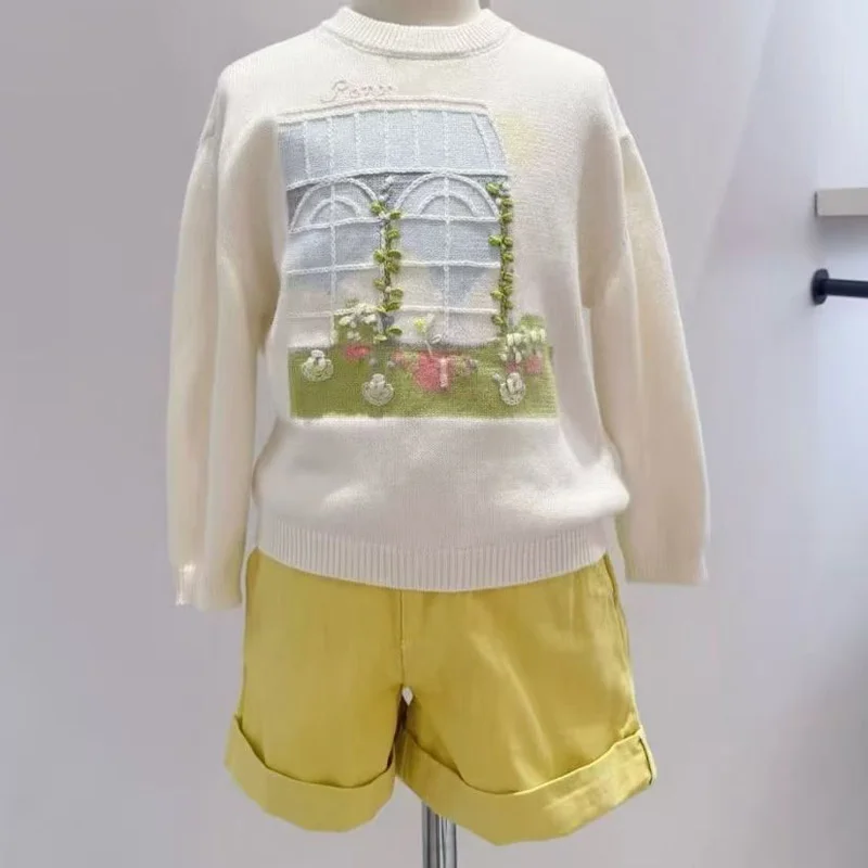 Pre-sale(ship March) 2026 Bp Spring Girls Knitted Sweater summer Clothes for Girls  Kids Clothes Girls Sweater for kids
