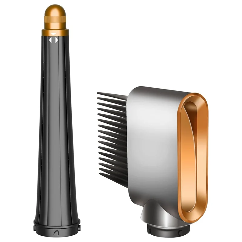 【RABATT】Hair Long Conical Barrel& Wide-Tooth Comb Attachment(20MM-36MM) For Dyson Airwrap HS01 HS05 Auto-Wrap Curling Iron