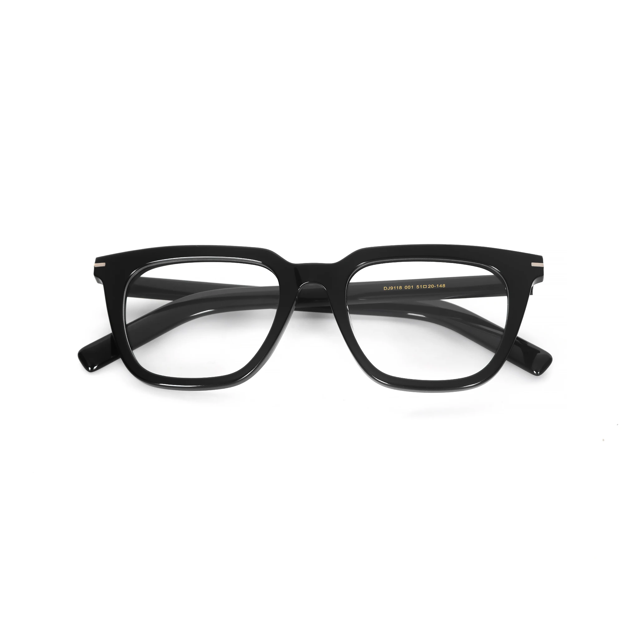 Retro Fashion Women's Optical Glasses Square High Quality Acetate Frame Trendy Men's Classic Retro Luxury Design Glasses