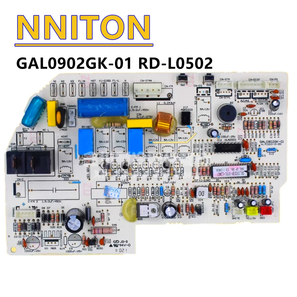 

Air Conditioner Control Board GAL0902GK-01 Circuit PCB Conditioning Parts GAL0902GK-01RJ-L0410 GAL0902GK-01RJ-L0302