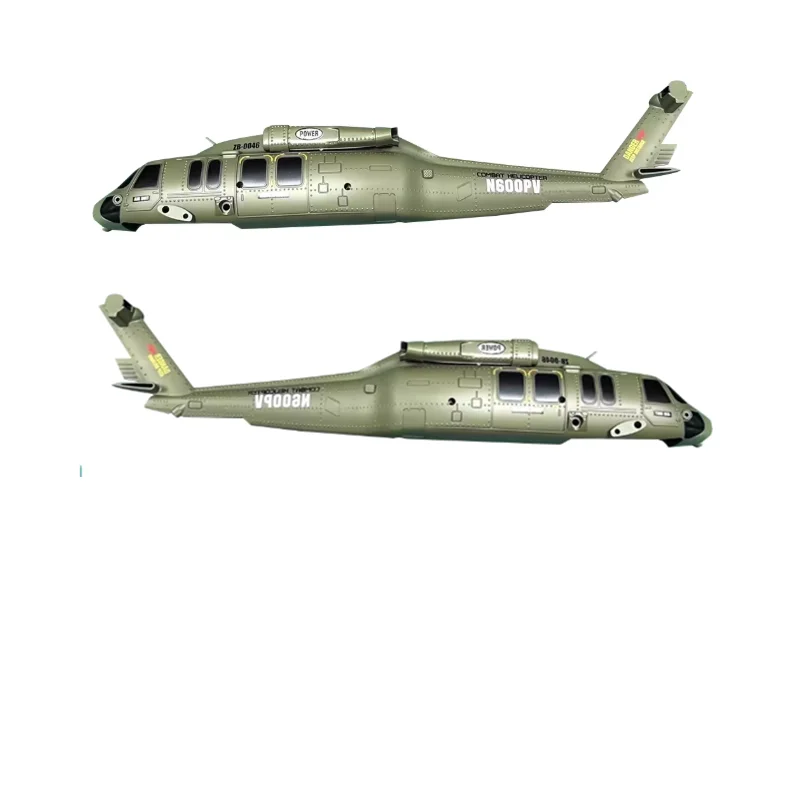 Carcaça Esquerda e Direita para Helicóptero RC JJRC U9901 - Peças de Reposição Originais