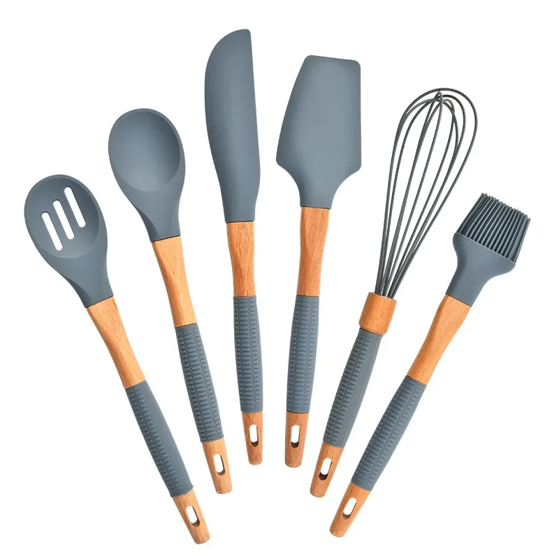 Baking Accessories Tools Cake Tools Silicone Baking Tools Set Non-slip Handle