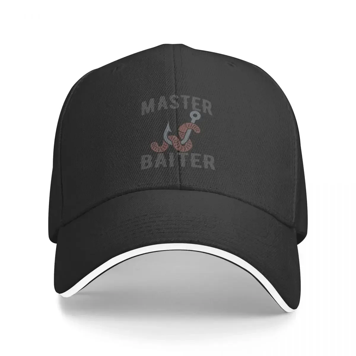 Master Baiter funny fisherman Baseball Cap Hat Beach Brand Man cap Trucker Hat foam party Hat Men Golf Wear Women's