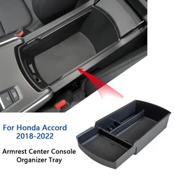 Armrest Center Console Organizer Tray For Honda Accord 2018 2019 2021 2022 Divider Insert Storage Box Car Interior Accessories