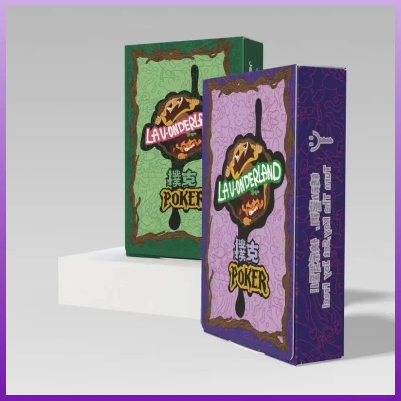 الأصلي Joykey Lavonderland بوكر أوراق اللعب الكرتون تصميم صناديق مجلس أرواق لعب اللعب هدايا عيد الميلاد