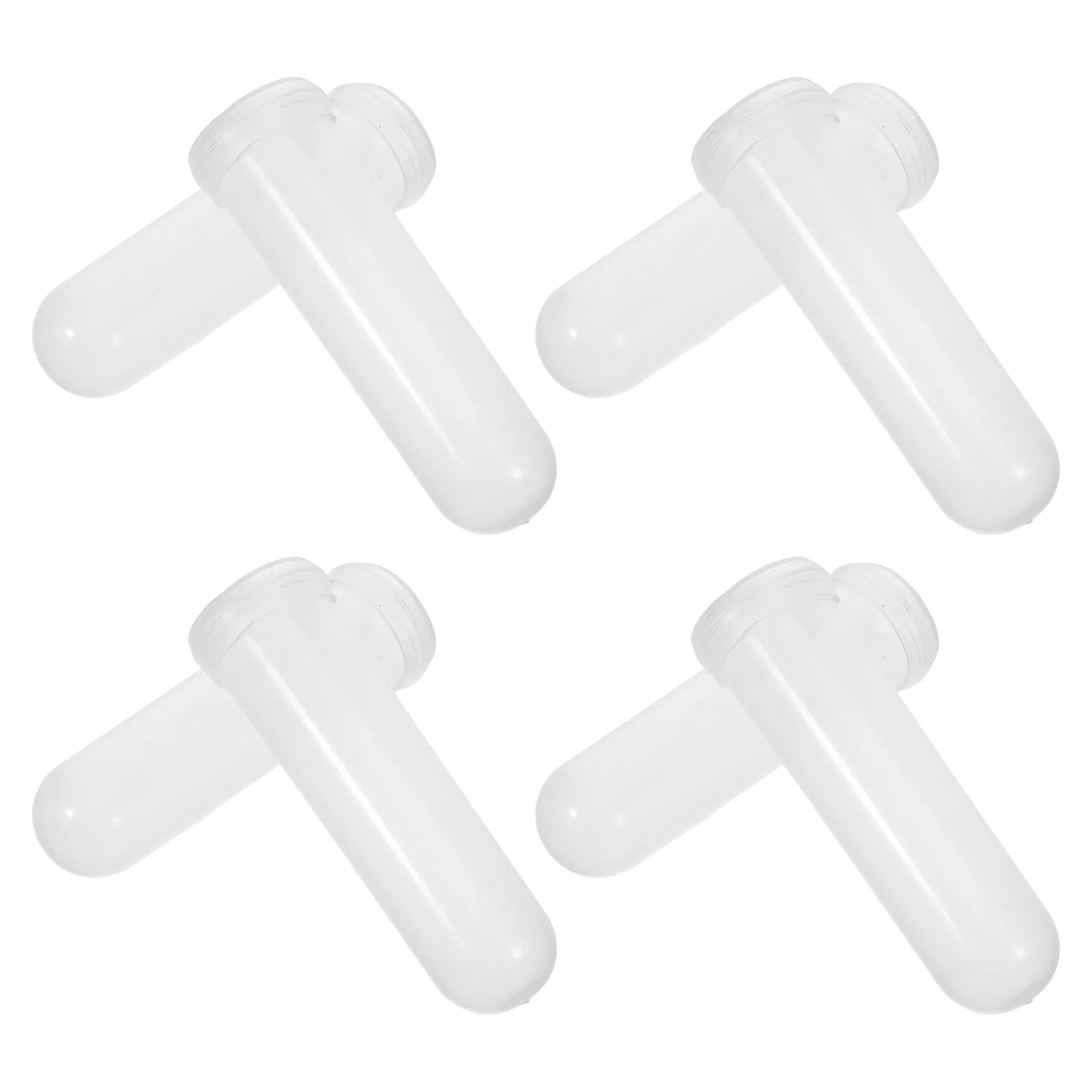 

8Pcs Transparent Plastic Floral Tubes for Fresh Flowers High Efficiency Preservation Easy to Use DIY Enthusiasts