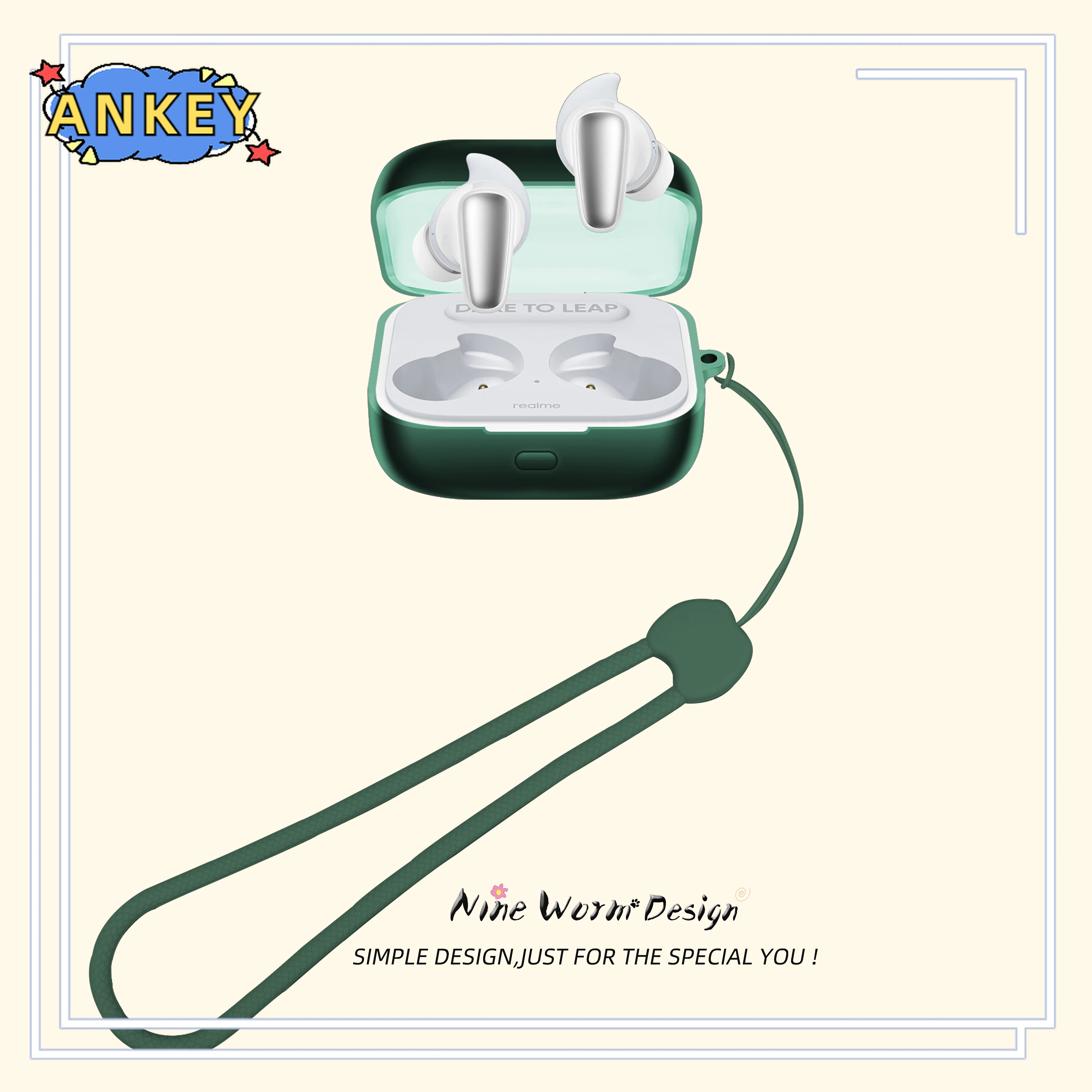 for realme Buds Air 3s Case Earphone Protective Cover Air3s Anti-fall Soft Silicone Wireless Bluetooth Earbuds Carrying