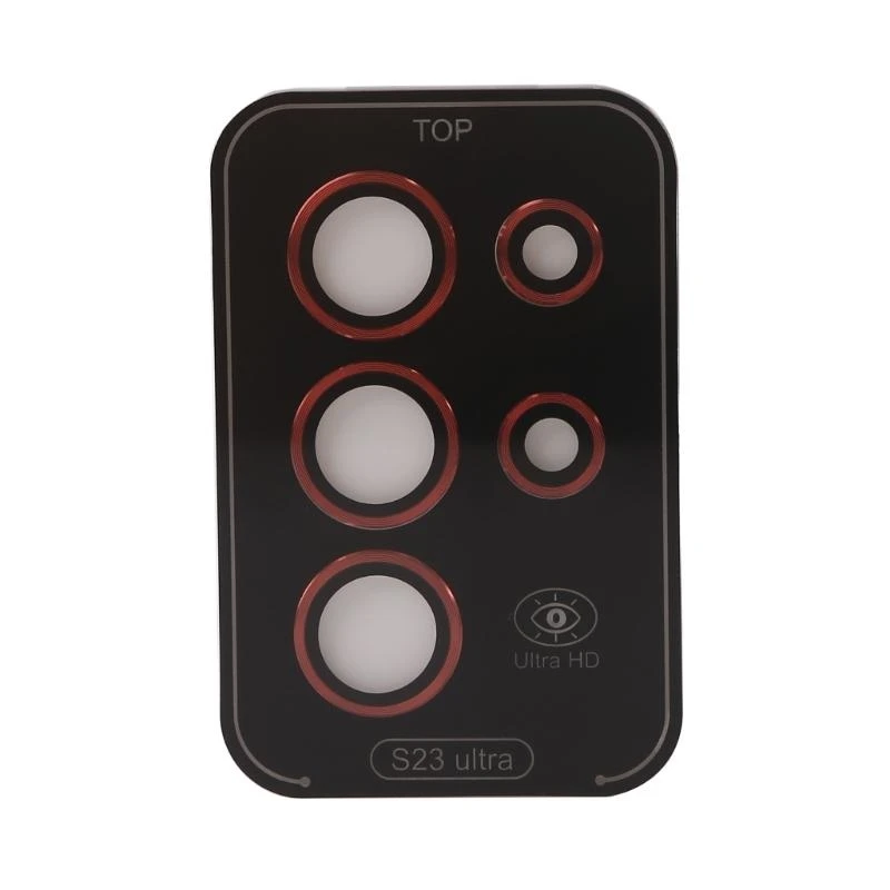 R1WD Camera Protective Cover Tempered Glass with AluminumEdge Camera Lens Protector