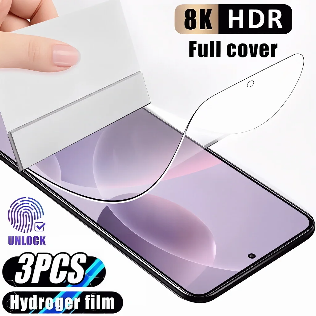 3 szt. Folia hydrożelowa do Realme 16 14 15 13 12 11 10 9 Pro Plus, ochronna folia na ekran — 2