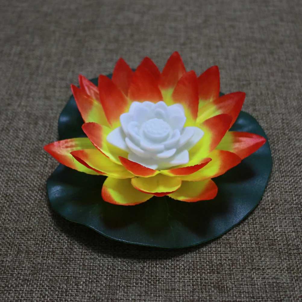 

Outdoor Floating Water Lily Lamp for Wedding Swimming Pool Lights Flower