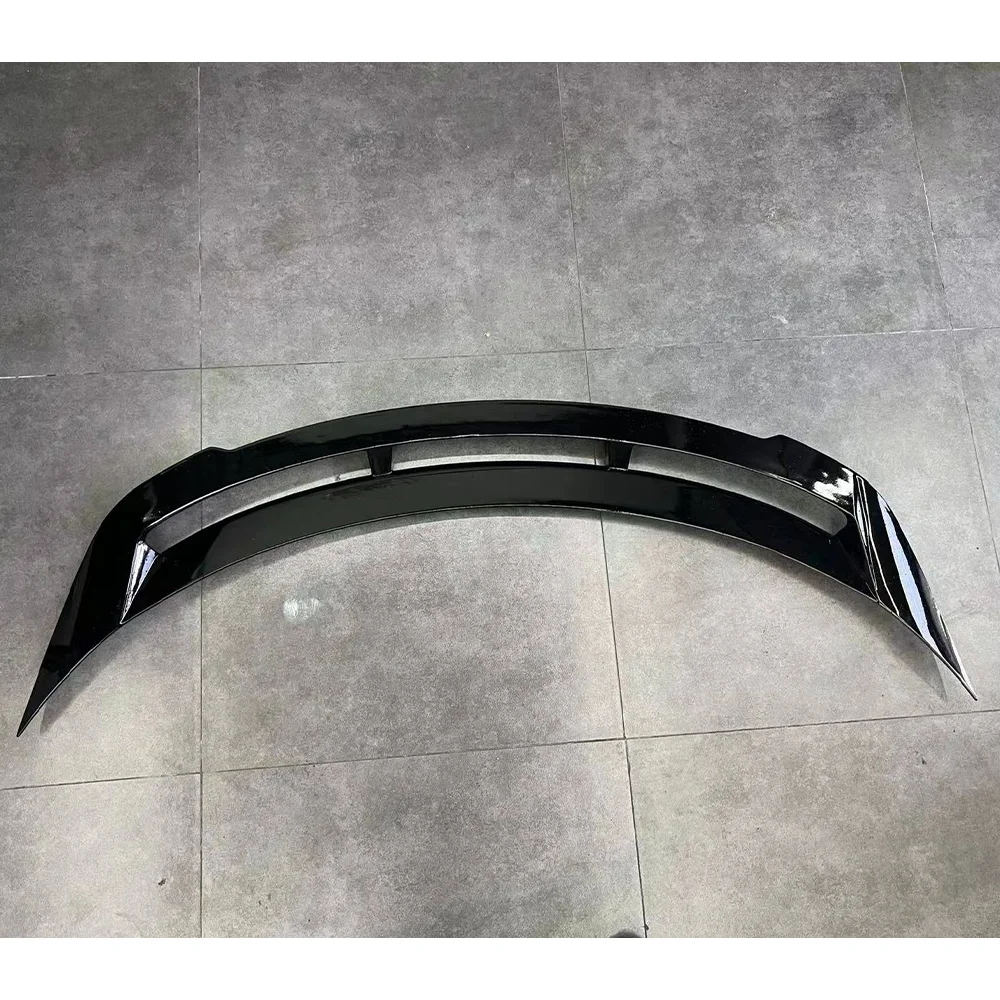 Carbon Fiber Rear Turbo Spoiler For Tesla 2023 Model Y Trunk Car Sport Wings Black Carbon Exterior 2021-2023 Tuning Accessories