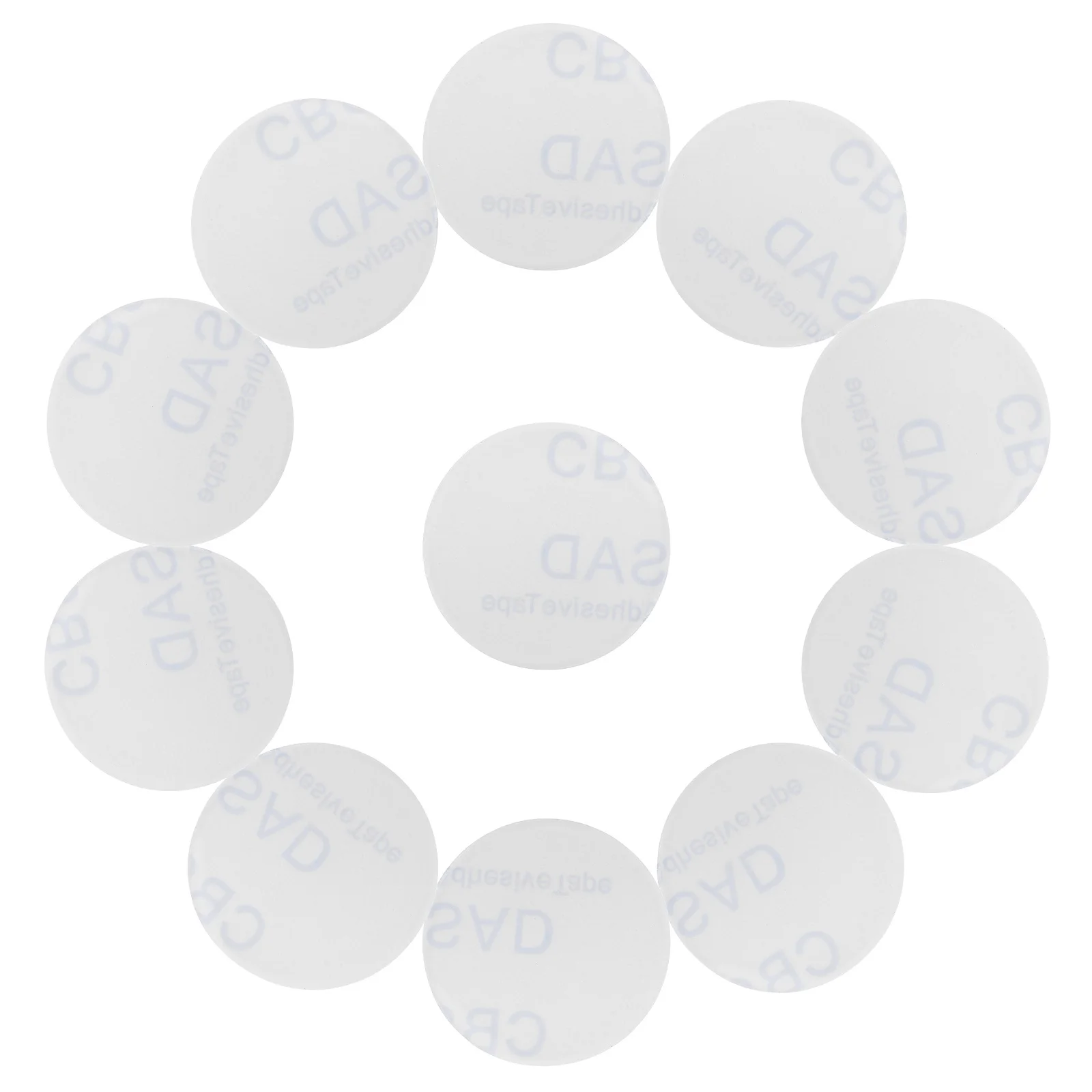 50 szt. Przezroczystych podkładek antypoślizgowych, okrągłe, przezroczyste nakładki na meble do szklanych stołów, krzeseł i szafek, zapobiegające przesuwaniu się mebli.