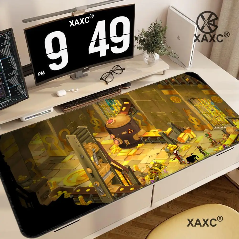 

D-DOFUS Ecaflip Cat Girl Anime Mouse Pad French Fantasy Game Non-slip Desk Mat gaming mouse pad laptop mouse carpet XAXC