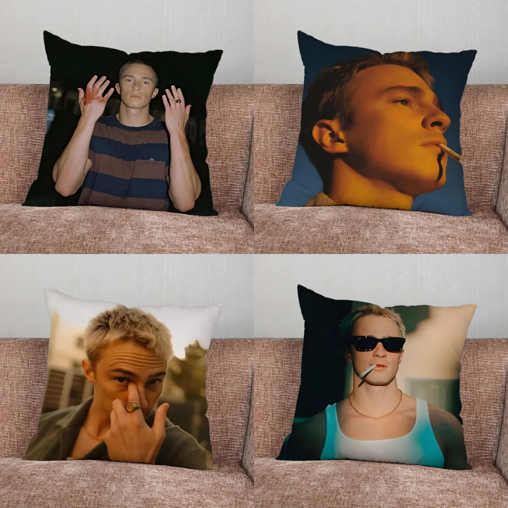 D-Drew S-Starkey Actor Pillow Case For Home Bedroom Car Office Decoration Living Room Sofa Cushion Cover Suitable