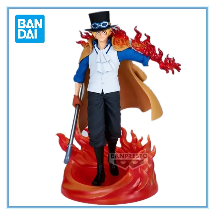 

Bandai Original BANPRESTO Anime une pièce le LOGIA SABO PVC figurine modèle à collectionner jouet cadeaux