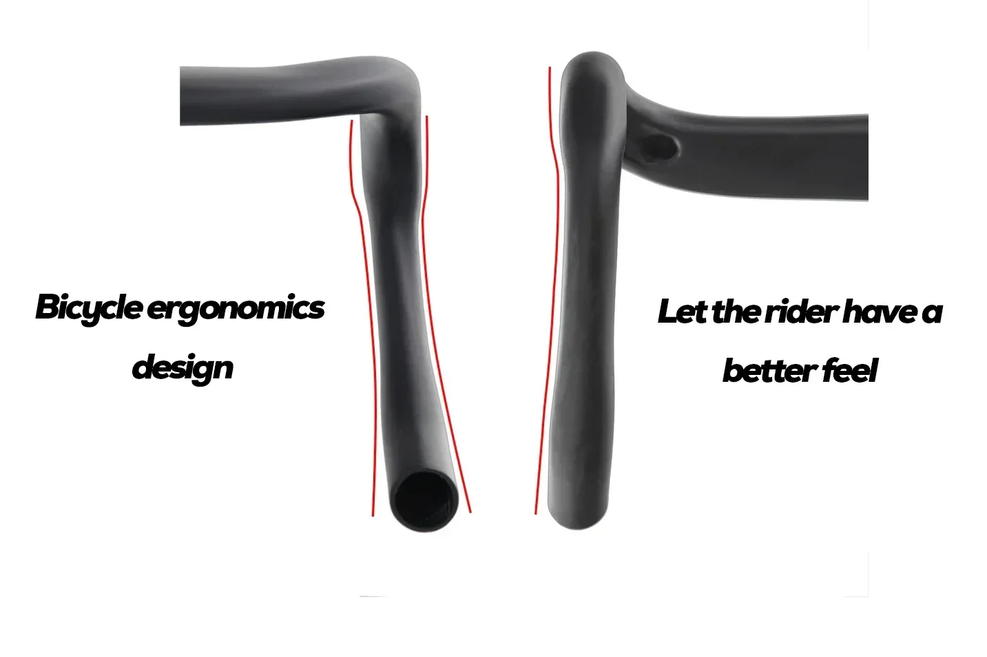 T800 Carbon Integrierter Lenker für F12 F14 Interne Kabelführung Aero Rennrad Vorbau 4 ° Flare 125 mm Tropfen 80 mm Tropfen – Detail 8