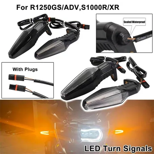 Luz LED de intermitente delantera/trasera para BMW R1250GS/ADV S1000R S1000XR F900XR 2020 lámpara indicadora de motocicleta R 1250 GS S 1000 R XR