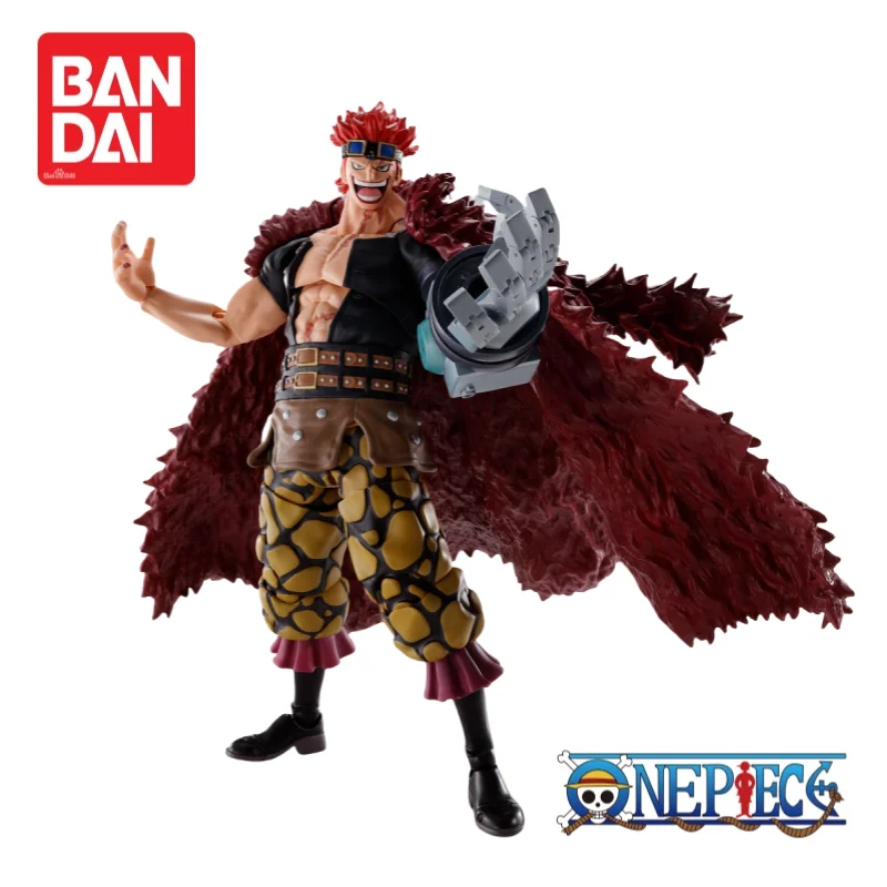 

Bandai One Piece In Stock Eustass Kid Figurine Original Anime Merchandise 100% Genuine Ornaments Boys Favorite Gift Collectible
