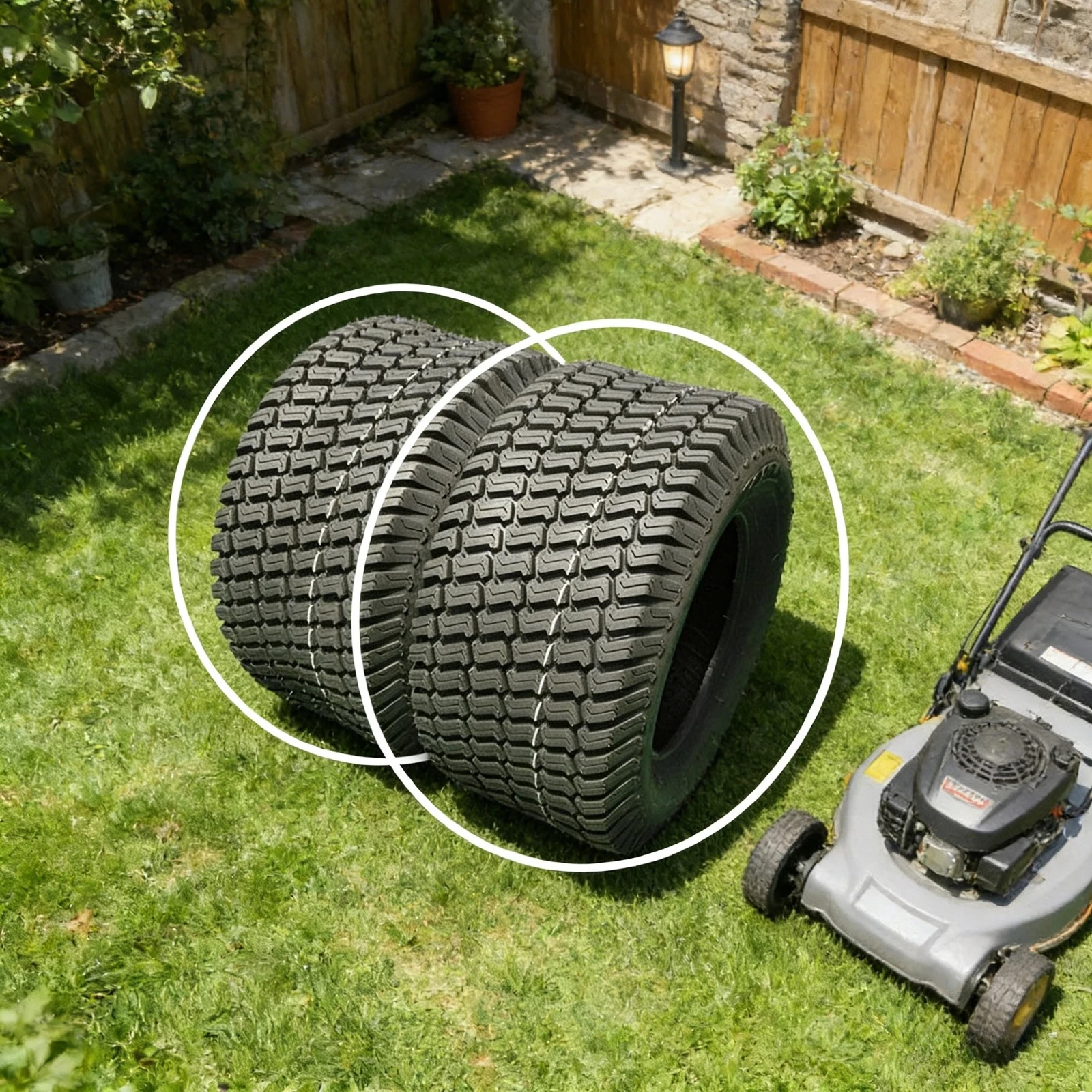 

Replace tires ZY 16X6.50-8 2PR P332*2 Heavy Duty Tire, Excellent Anti-Slip & Wear-Resistant Performance, MP