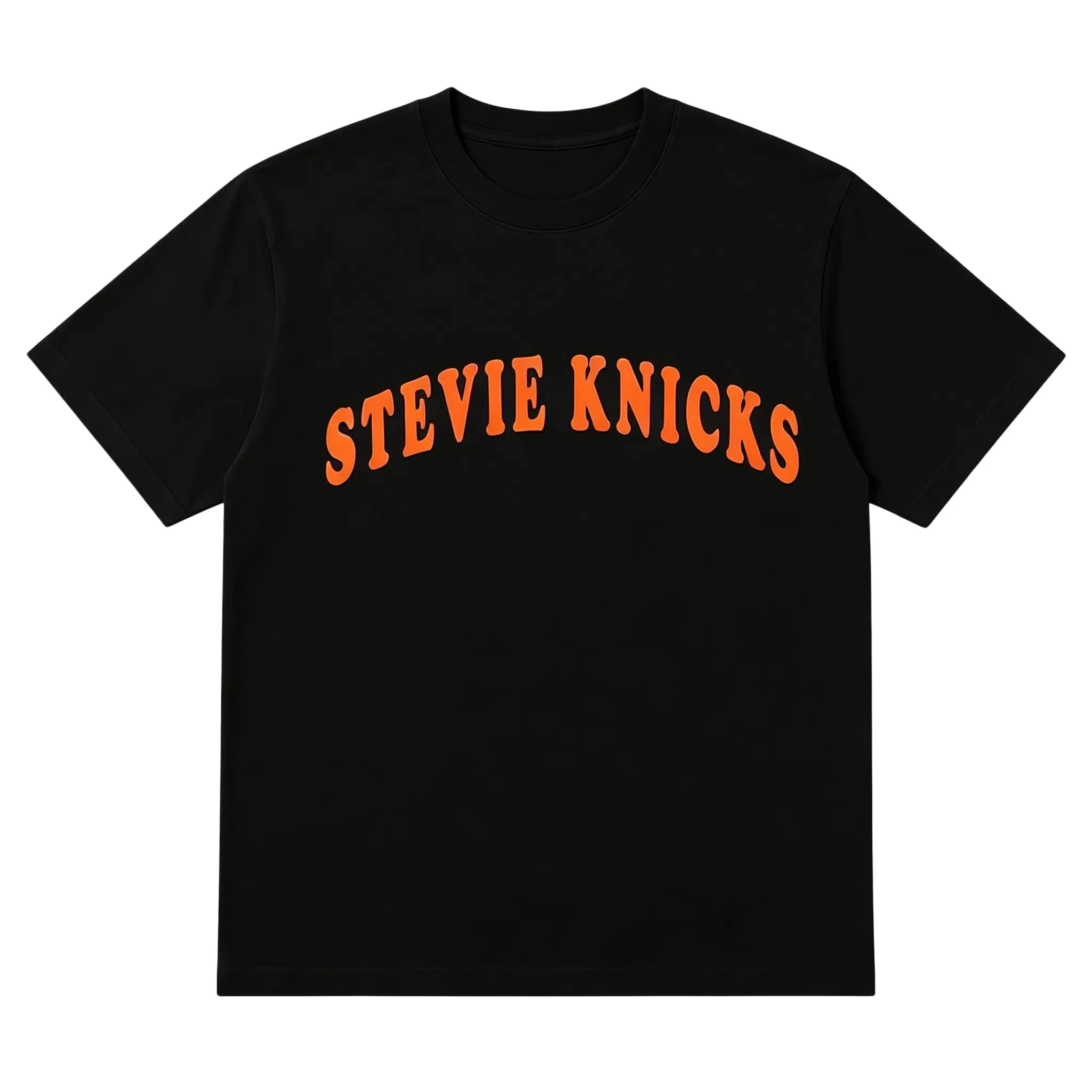 TS Same Style New York Knicks Stevie Knicks T-shirt Men Women Summer Cotton Clothing Fashion Round Neck Short Sleeved Top Unisex