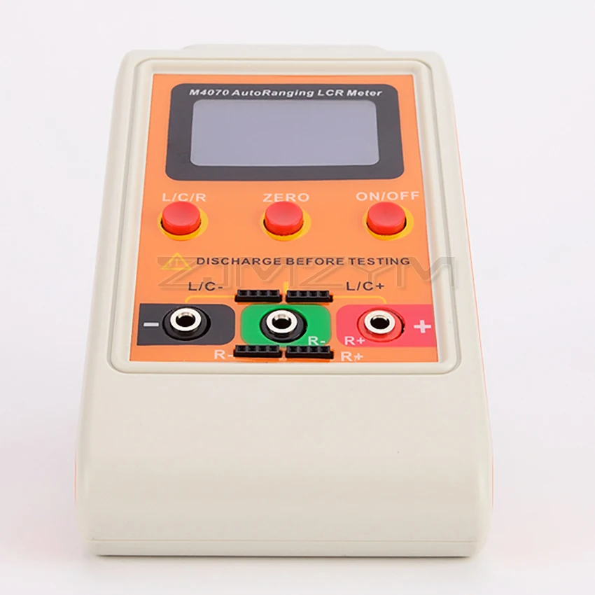 AutoRanging misuratore a ponte LCR misuratore di induttanza di capacità digitale ricaricabile LCD Large Range100H 100mF 20MR M4070