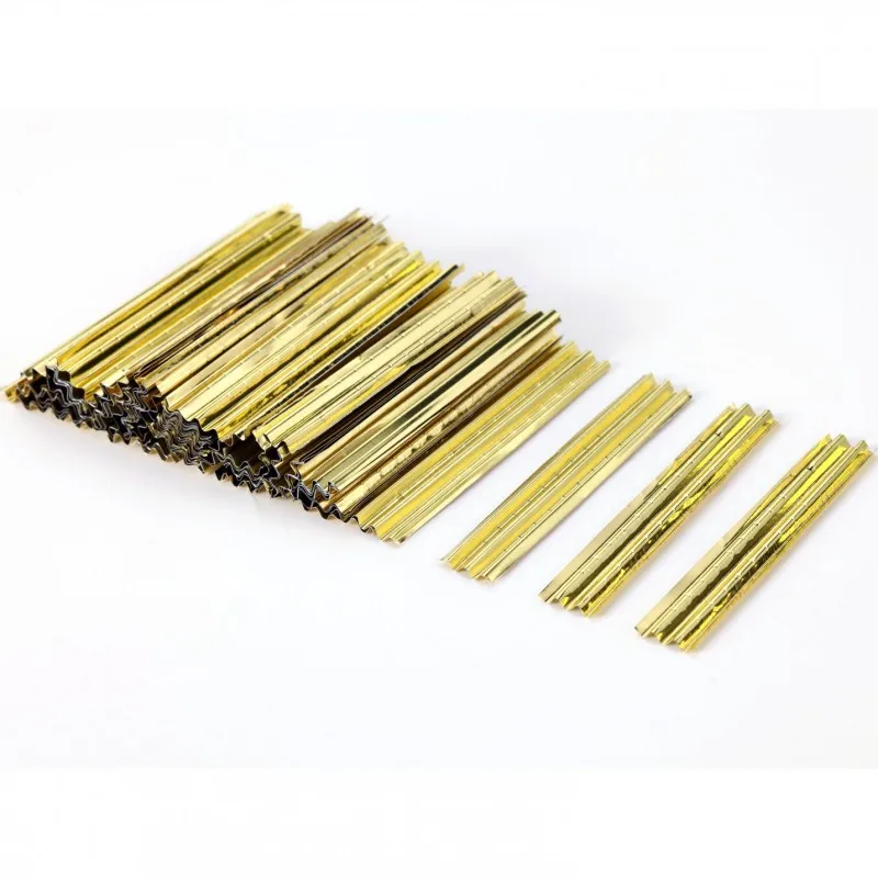 200 Stück Fertige Zinnfolienstreifen in Gold- und Silberfarbe, Zinnfolie für Schlüssel, Verbrauchsmaterialien für Schlüsseldienst-Werkzeuge – Detail 4