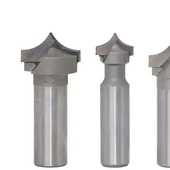 12.7mm Shank Round Nose Router Bit Carbide Tipped CNC Round Point Cutting Tool For Woodworking Drawer Making Accessories