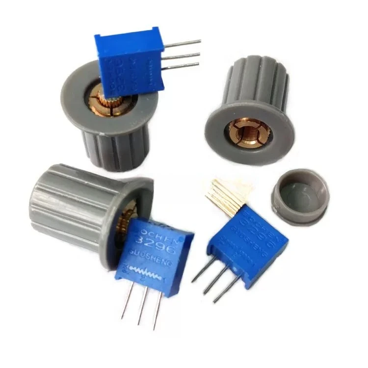 20pcs  Side Adjust Multi-turn Trimmer 3296X-1-103LF 10K Long Shaft for Experiment