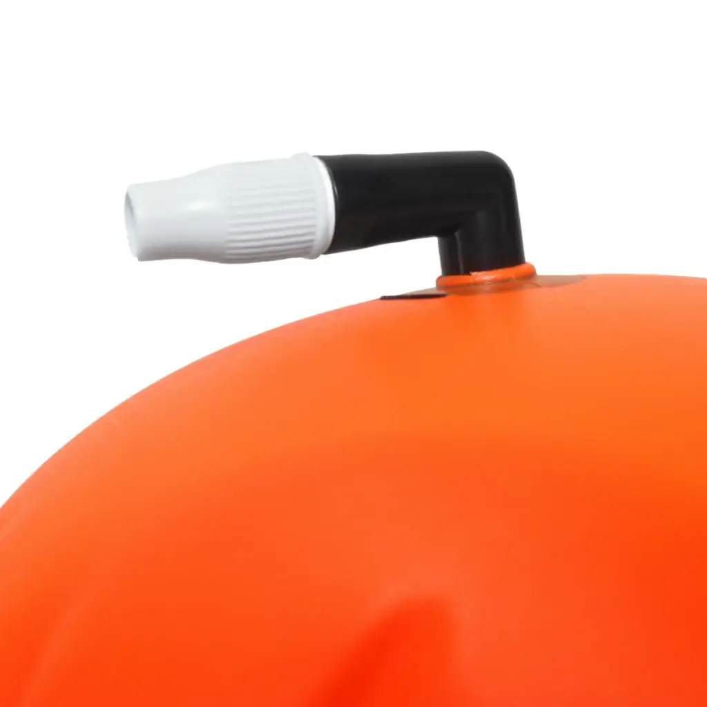 Swim Safe Buoy Tow Floats Pool Open Wild Swimming Inflatable Air Bag Orange