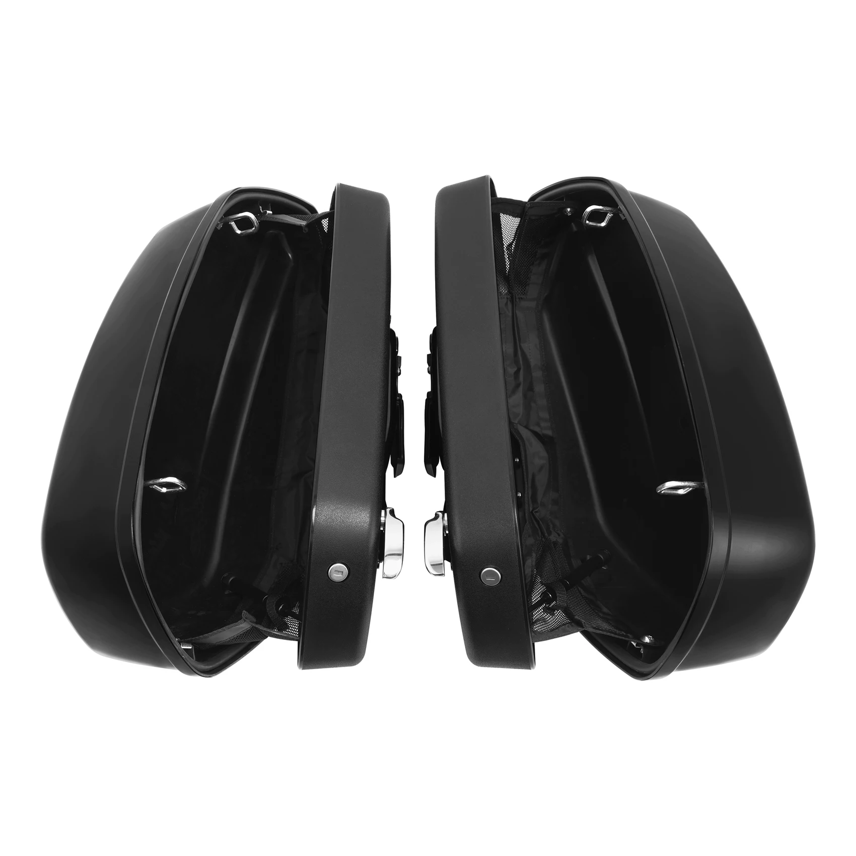 Hard Saddlebag Saddle Bag Fit For Harley FLFBS FXBR Fat Boy Breakout 2018-2024 2023 2022 2021 2020 2019 Motorcycle Accessories