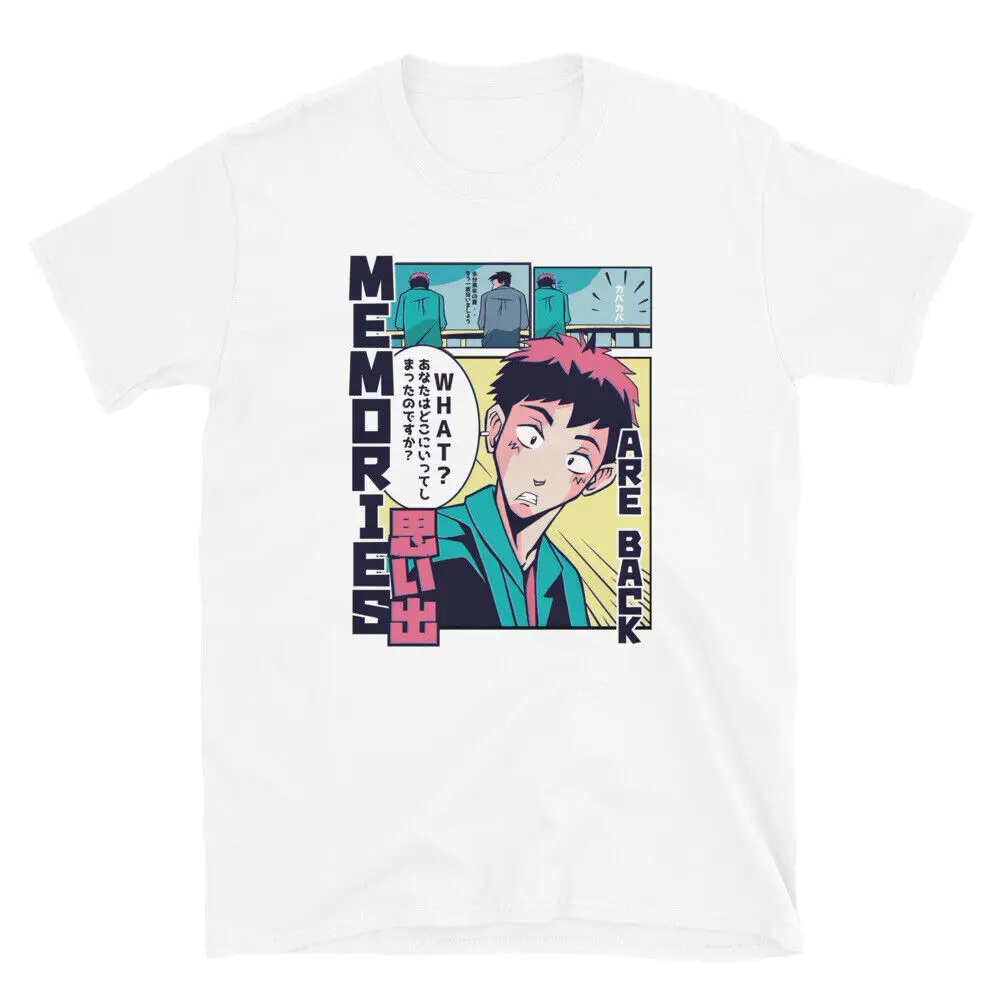 Anime Style Memories Comic Book Style T-Shirt