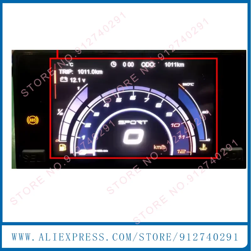 LCD Display Screen For CFMOTO CF 250SR 250NK NK250 NK 250 Original 5 Inch 40 Pin 800*480 LCD Display Screen Panel