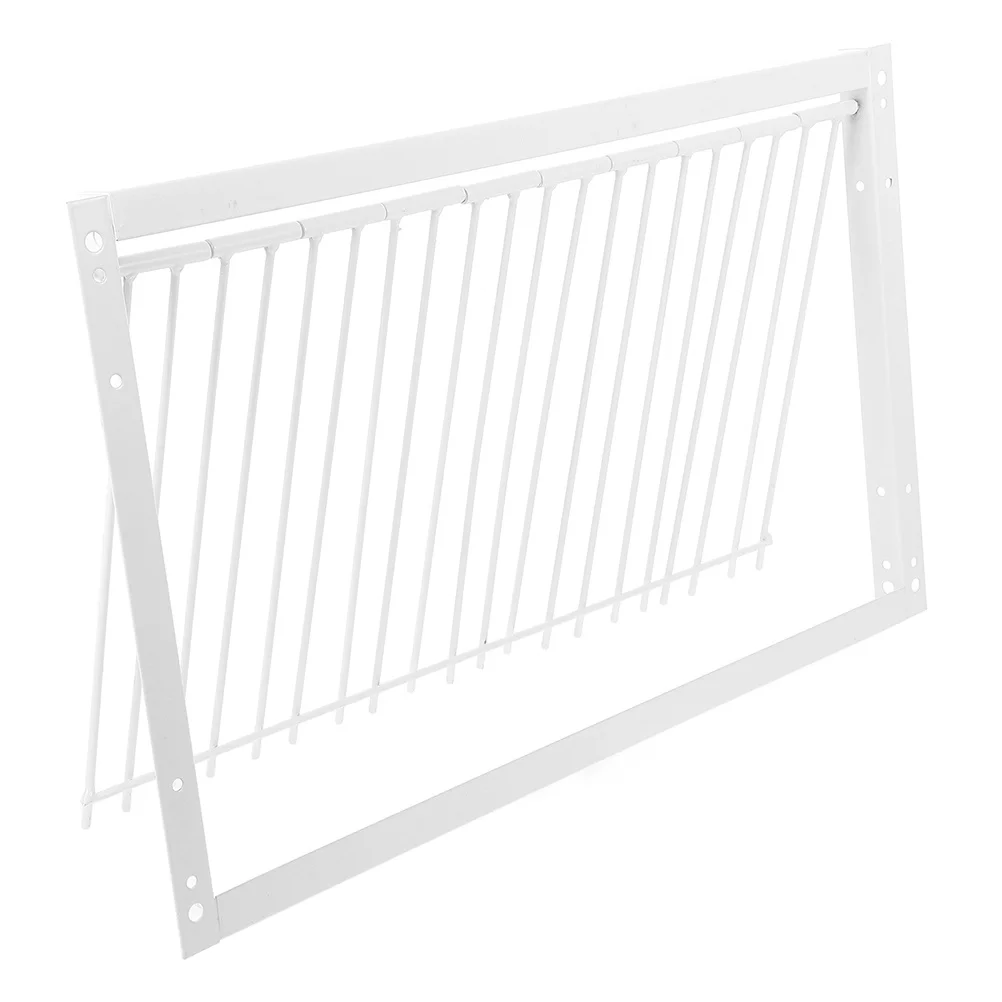 

One Way Pigeon Entrance Door 11.79 Inch Stainless Steel Bird Cage Accessory Durable Weatherproof Safety Feature