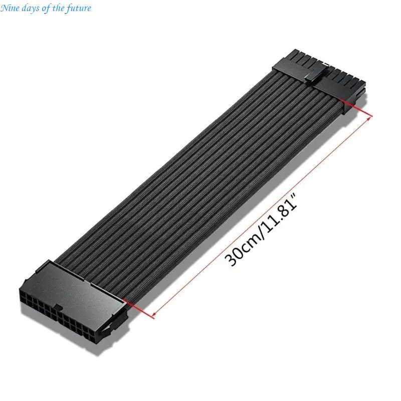 كابل الأكمام ، كابل امتداد مزود الطاقة PSU ، 1pc 18awg ATX 24PIN / CPU 8PIN / PCI-E 8PIN / 6PIN / 4PIN CABLE E65A