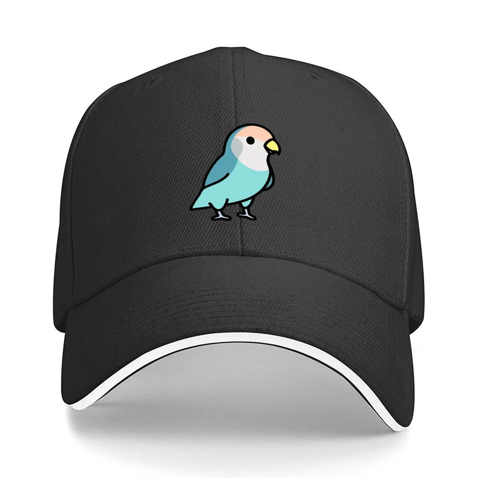 الأزرق الخوخ الوجه Lovebird قبعة بيسبول الشتاء القبعات للرجال الشاي قبعة الكرة قبعة الأشعة فوق البنفسجية حماية قبعة الشمسية قبعات للنساء الرجال