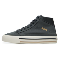 Puma Men's Shoes Women's Shoes Casual Shoes Canvas Mid-Top Outdoor Plaid Sports Shoes 396149-03
