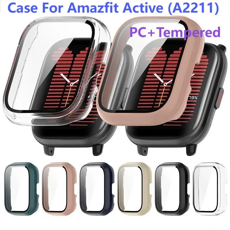 Capa protetora para Amazfit Active, Smart Watch Strap, Soft Bumper, Protector Shell, Acessórios Huami, Chapeamento TPU, A2211