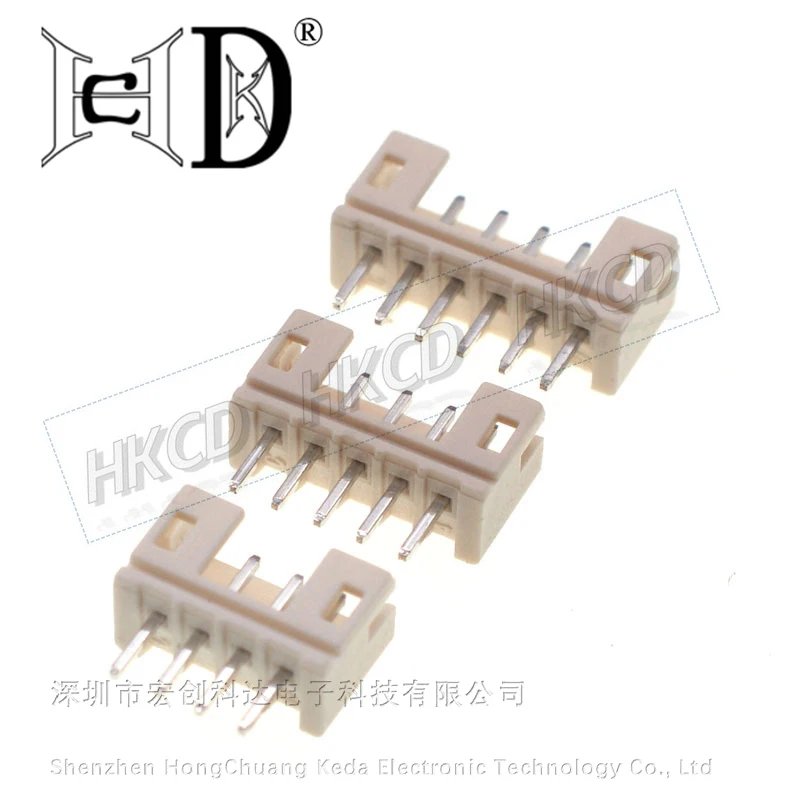 10pcs/LOT JST PH2.0 Straight/Curved Needle Connector 2Pin~16Pin Male Pin Header Right Angle 90°/180° 2.0mm Pitch
