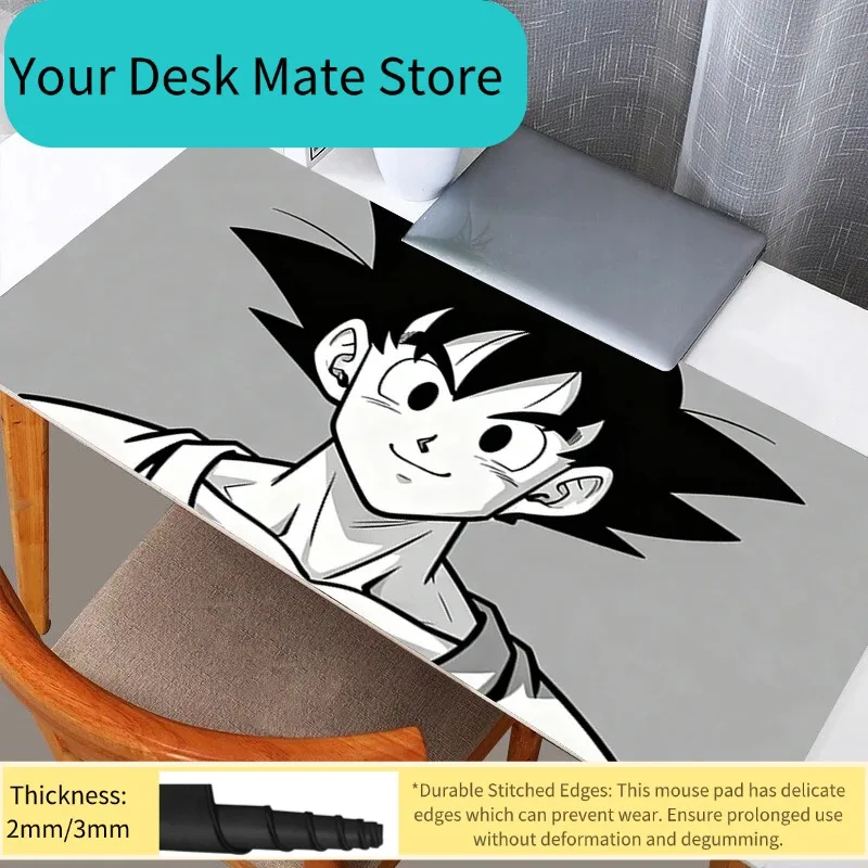 

Mouse Pad Professional E-sports Gamers Speed Pc Gaming Mouse Pads Rubber Keyboard Notbook Desk Mat DBZ Dragon Ball Mousepad