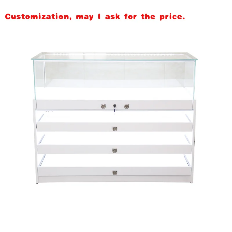 

custom.Custom Luxury Glass Cabinet Jewellery Display Cabinets Watch Shop Decoration Retail Display Showcase