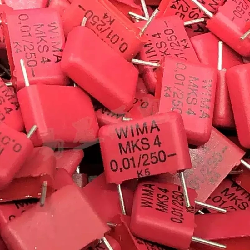 0.01UF 250V imported Weima WIMA 250V103 10NF MKS4 audio film fever capacitor