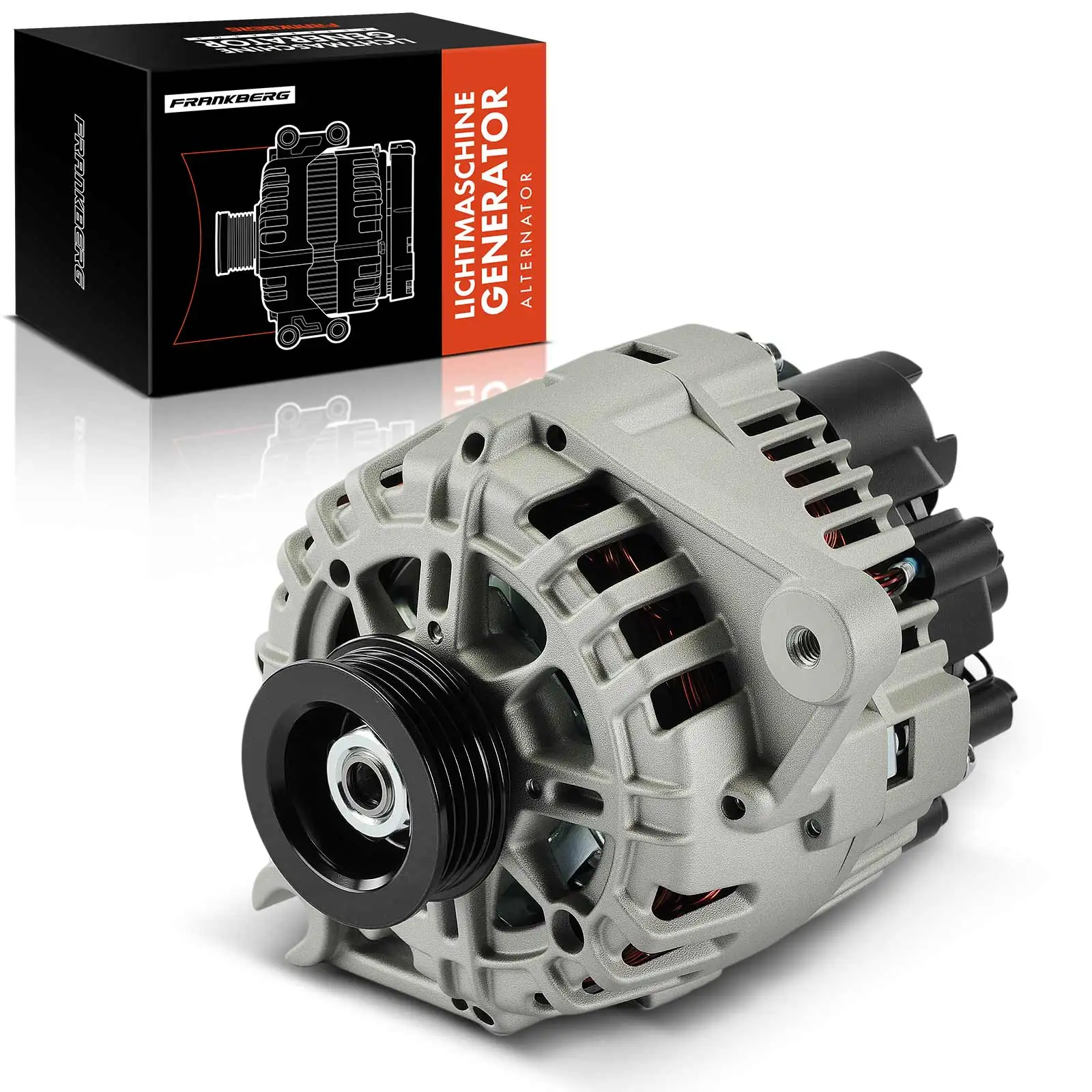 Frankberg 1x Lichtmaschine Generator für Renault Kangoo/Grand Kangoo Express FW0/1 TG10B025 7711497385