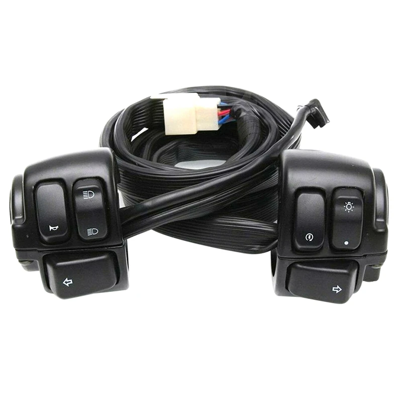 

Retro Motorbike Switch For Handlebar Control Switches Headlight Flashers Horn Moto Control