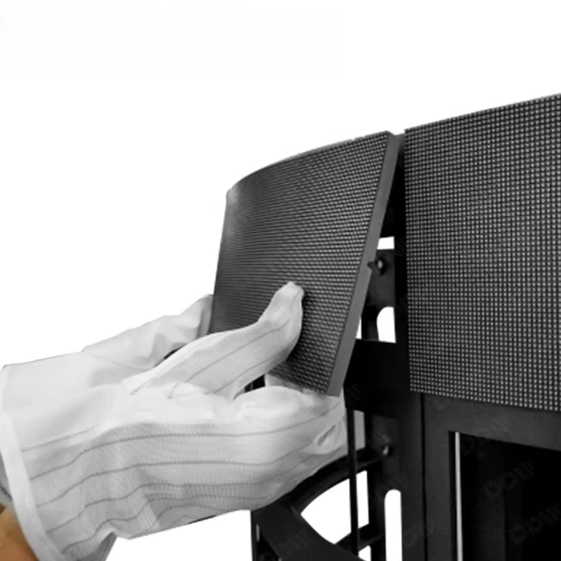 customize  Flexible Led Module Display Panel P0.9 P1.25 P1.5 P1.8 P2 Cylindrical Led Screen With Complete Structure