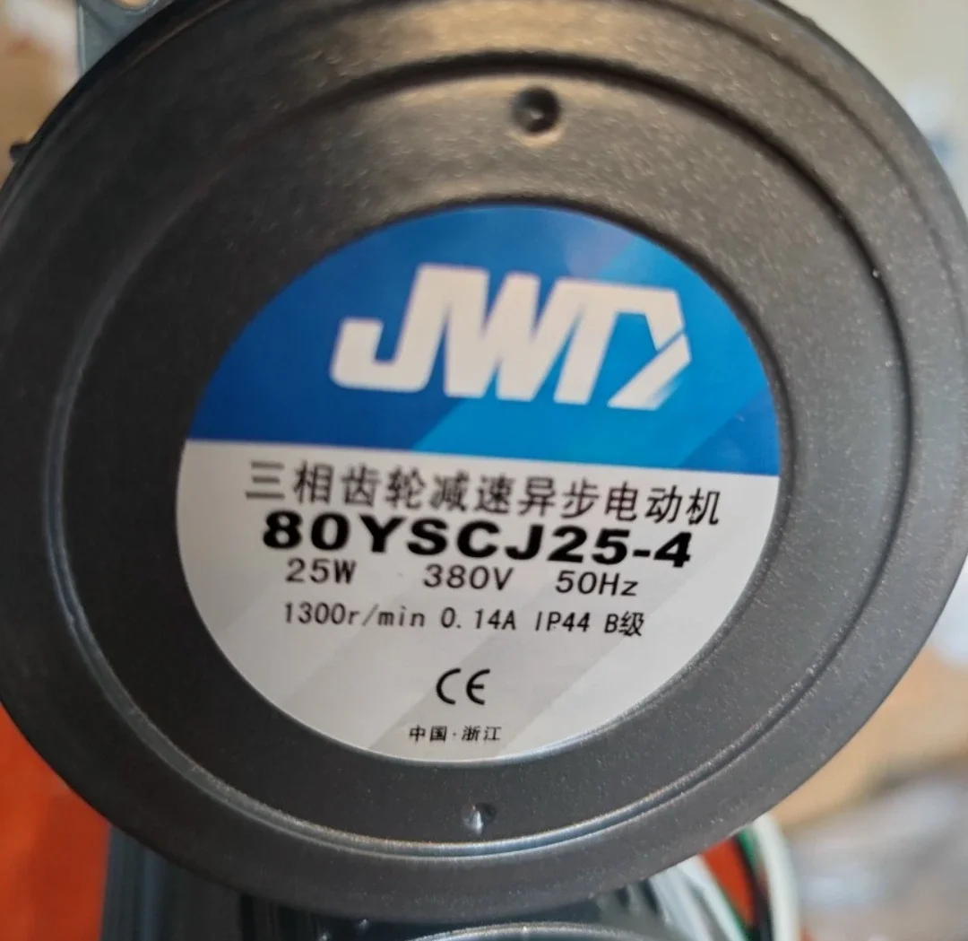 25W380v1:180 JWD MOTOR 80YSCJ25-4/80GK180 Golden Vinda Geared Motor