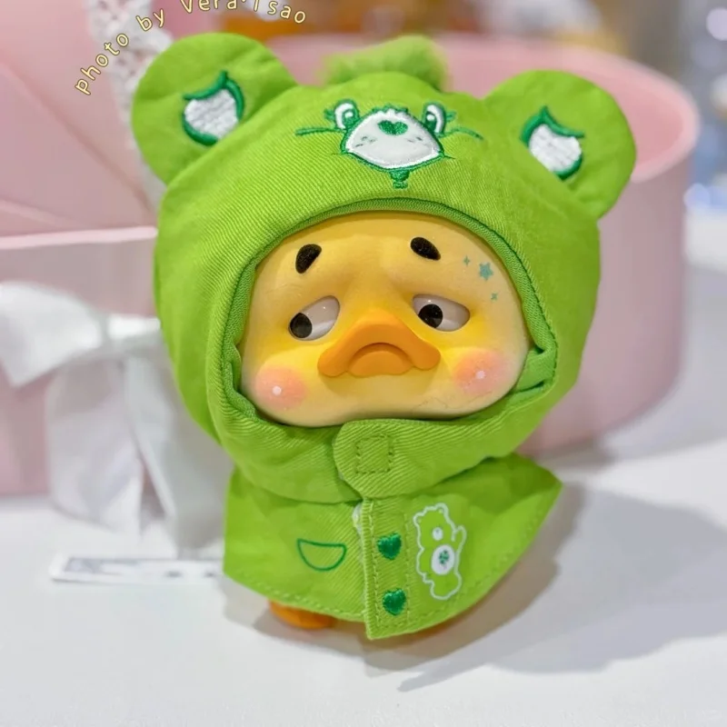 Original Upset Duck Neon Sweetheart Duck 6th Generation Series Blind Box  Plush Trendy Toy Bag Pendant Collectible Figurine Gift
