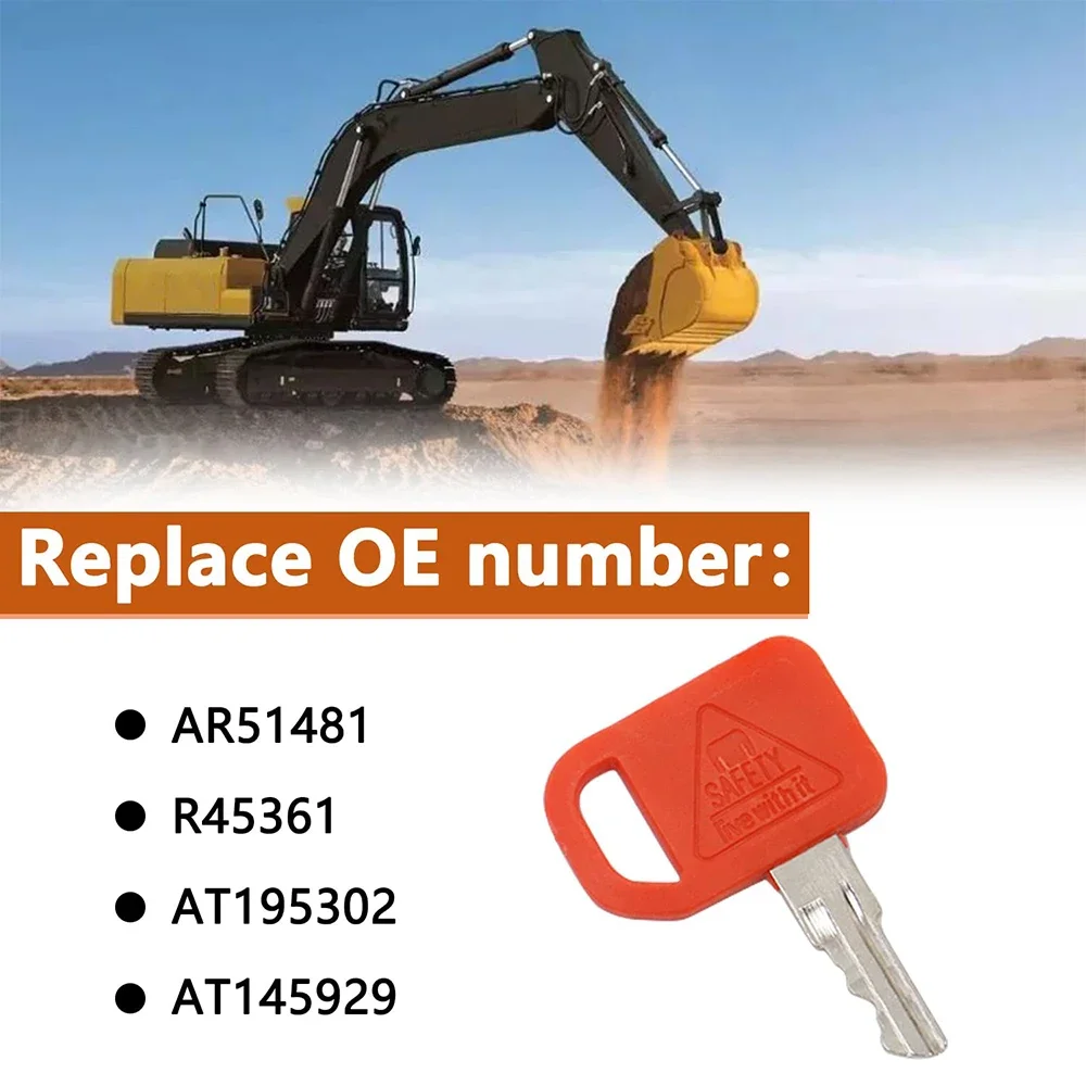 กุญแจขุด JDR สําหรับ John Deere AT 195302   AR51481 600 รถตักดิน รถแบคโฮ กุญแจอุปกรณ์หนัก